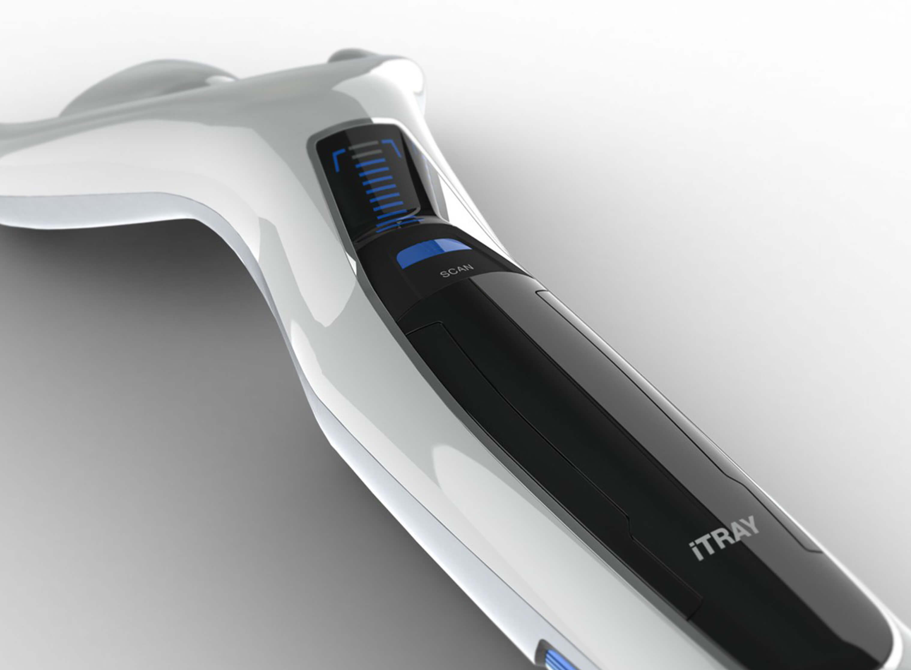 AXSED医疗器械工业设计-Dental digital intelligent sampling spoon iTRAY