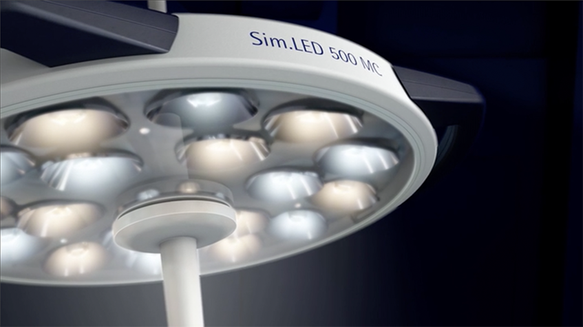 AXSED医疗器械工业设计-高性能LED手术无影灯
